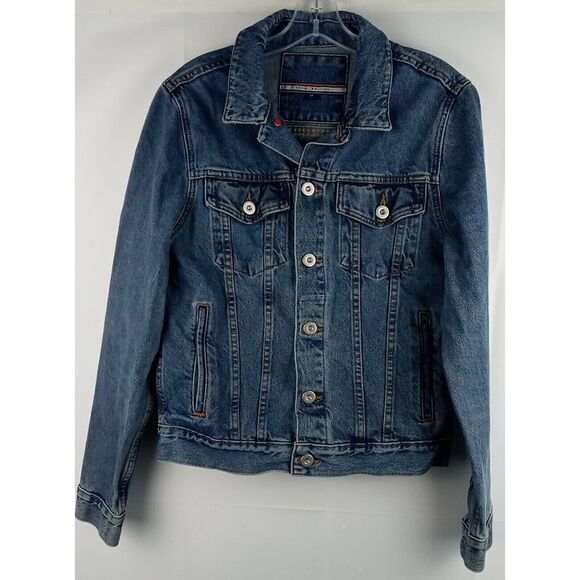 Tommy Hilfiger  Graffiti Logo Denim Jean Vintage Jacket Mens Sz Small Rare 90s. - Picture 16 of 16